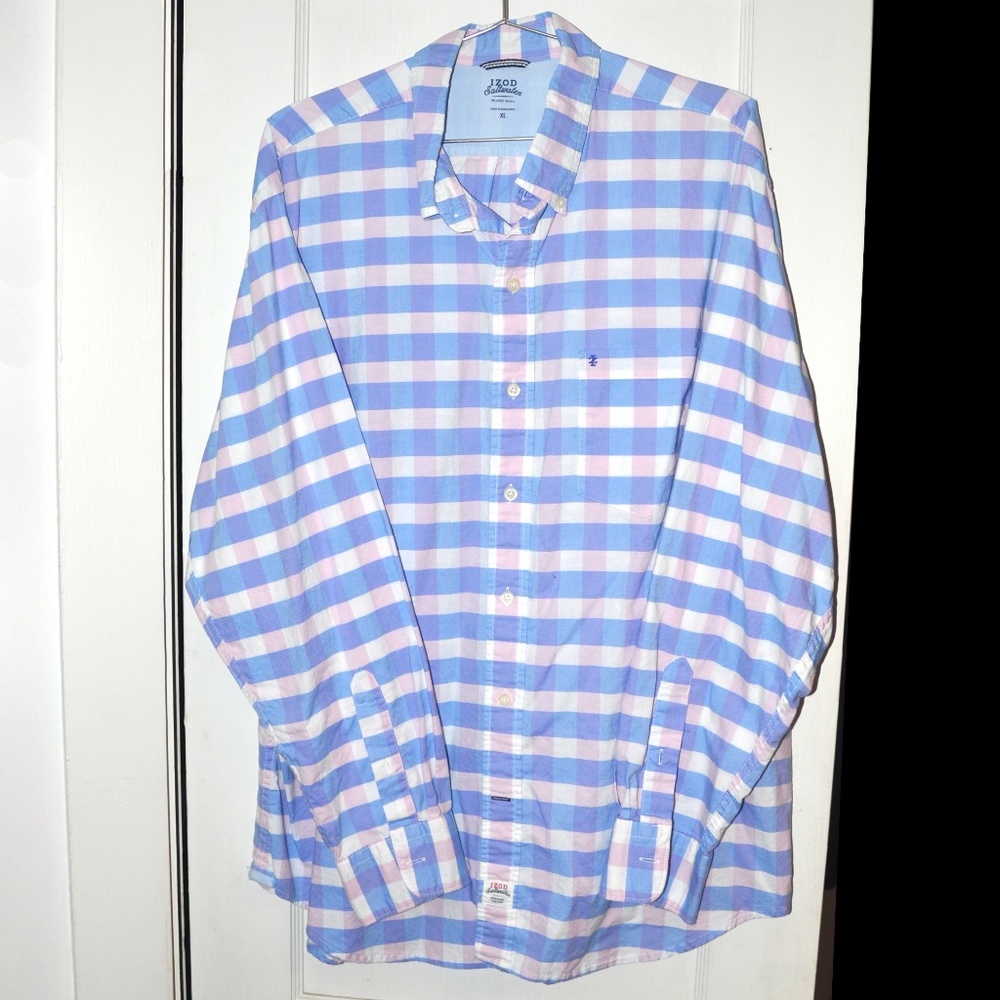 IZOD Saltwater Relaxed Classics  XL long sleeve button-down shirt